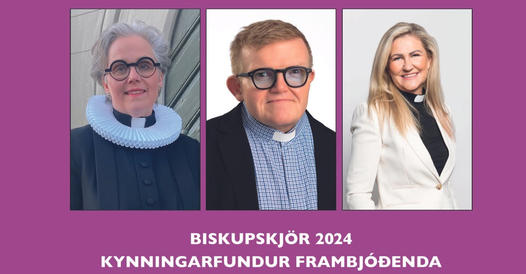 Kynning á frambjóðendum til biskups Íslands